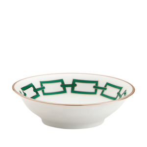 Ginori Catene Emerald Fruit Bowl - 5.5"